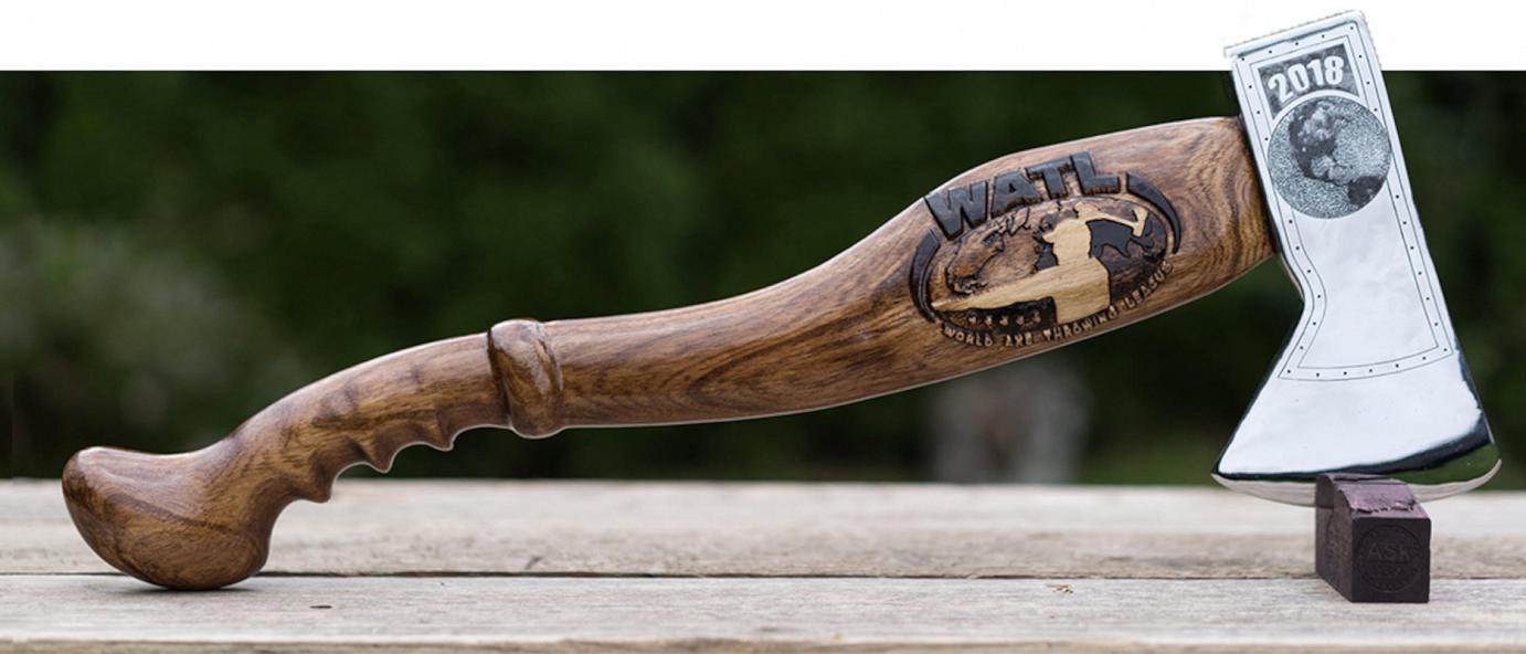 Hand made axe